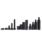 320pcs M3 Male Female Nylon Hex Spacer Standoff Screw Nut M3  Black 