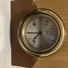 Howard Miller Brass Ships Bell Clock Western Germany Untested
