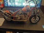 Vintage Metal Model Motorcycle