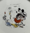Rare Vintage 1930   s Walter E  Disney Mickey Mouse Bavaria Alphabet Bowl W  Error