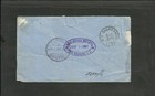 Nicaragua To France Postal Stationery 1892  Leon Cancel  Vf