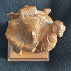 Chinese Boxwood Statue Buddha Solid Wood Carving