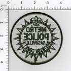 Nashville   Subdued Green   Collectible Metro Police Tennessee Embroidered Patch