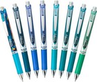 Pentel Energel Rtx Retractable Liquid Gel Pen  Chill Expressions Pack  0 7mm