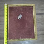 Vintage Ornate Gold Tone Photo Frame Ornate Filigree Tabletop Display 8x10