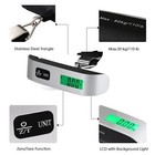 50kg 10g Portable Travel Lcd Digital Hanging Luggage Scale Electronic Weight