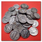  lot Of 5  Mercury Dimes 1916-1945 90  Silver You Choose How Many 