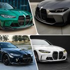 Front Bumper Lip For Bmw G80 M3 G82 G83 M4 2021-2026 Carbon Fiber Style