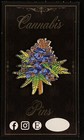 Blueberry Sherbet Cannabis Nug Lapel Pin  Weed Nugs Dank 420  Pot Leaf Budtender