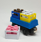 Wooden Railway Milk Create Cargo Train Custom Made For Thomas   Friends  Brio