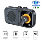 Wireless Bluetooth Hands Free Multipoint Car Speakerphone Speaker Visor Clip Kit