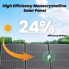 400w Solar Panel Foldable Portable Solar Charger Waterproof Outdoor Rv Camping