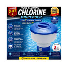 Heavy Duty 7  Pool Floating Chemical Dispenser Floater For 3  Chlorine Tablets