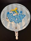 Its A Boy - Foil Balloon - Baby Shower - Birth Announcement - Lot Of 2