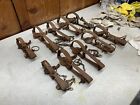 10 Vintage Antique Oneida Victor Blake Lamb Animal Trap 2  1   8  1 1  2 Hunting