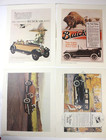 4 Print Set Of Old Buick Advertising Posters  11x14 