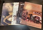 Miniature Gazette N a m e  Magazine Quarterly 1985- Set Of 4 - All Editions
