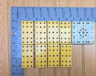 8  Erector Set 8 Ea 3 x1-1  2   1 3 x3  Flanged Base Plates