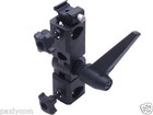 M-type Flash Shoe Umbrella Swivel Holder Bracket For Tripod Light Stand Camera