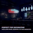Blue Coors Beer Neon Sign With Glowing Mountain led Bar Light  Man Cave Decor