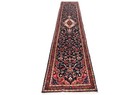 Vintage Handmade Medallion Runner Rug 3x13 Ft Tribal Oriental Hallway Carpet