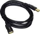 Usb-a 2 0 Male To Female Extension Cable  6 5ft  480mbps  Black