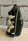 Dana Kubick Hunkydory Black White Cat 2 75   Tin Made In England Vintage 1986