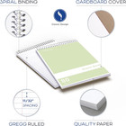 Steno Pads Spiral 6x9-12 Pack Pastel Colors - Perfect For Work  School  And Home
