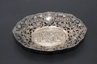1800 s German 800 Silver Oval Repousse Renaissance Style Bonbon trinket
