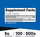 Nutricost Creatine Monohydrate Powder - Micronized - 500g - 100 Servings