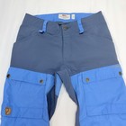 Fjallraven G-1000 Keb Trousers Women Eu 36 Us 27  - 28  Short Blue Outdoor Hike