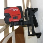 New  Hilti Laser Level Pm 2-l Line Laser Send Additional Magnetic Pivot Bracket