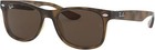 Ray-ban Rj9052s 152 73 47mm New Wayfarer Unisex-child Havana Dark Brown