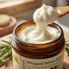 2pcs Grass Fed Beef Tallow Balm Honey Whipped Face Body Moisturizing Cream 2oz