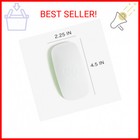 U Brands Magnetic Dry Erase Board Felt Eraser  4 5 x2 25 x1   2-tone White And G