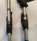 New Kerma Junior Adjustable Telescopic Ski Or Hiking Poles 80 - 105 Cm  34-42  