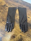 Portolano Italian Napa Leather Gloves     Black     Cashmere Lined     Size 8     Nwt