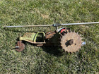 Vintage F d  Kees Cast Iron Walking Lawn Sprinkler Tractor Model 102 Works 