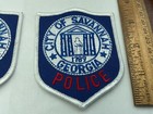 Savannah Police Georgia  Collectable Patch Set New Full Size