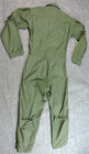 Us Navy Size 34r Nomex Flight Suit Coveralls Flyers Sage Green 8415-01-043-8379