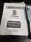 Tested Working Pyle Receiver Pt588ab Bluetooth Hdmi 420w 5 1 W Remote Bundle