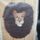 Bucilla Off Loom Weaving Kit Jungle King Lion Wall Hanging Sealed Vtg