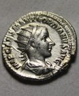 Gordian Iii Equity Scales Rare Genuine Ancient Roman Superb Silver Xf Coin 238ad