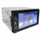 6 2  Din Touchscreen Car Stereo Dvd Bluetooth Stereo Mp5 Mp3 Player   Rear Cam