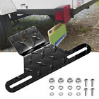Universal License Plate Light Bracket With Mounting Screws For Rv Trailer Truck