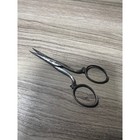 Antique Forged Steel Embroidery Scissors Small Vintage Sewing Shears 4 Inch