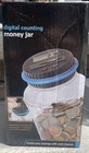 Electronic Counting Coin Bank Safe Box Piggy Money Saving Digital Kids Clear Jar