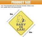 Baby In Car Sticker Sign For Cars  5  5 Inch Eye-catching Saf Size  Baby In Car