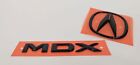 Genuine Acura Rear Emblem Kit  mdx     a  Gloss Black Paint  08f20-tya-200e 