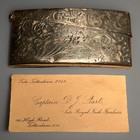Beautiful Solid Silver 1906 Hallmarked Calling Card case Birmingham 44 6g